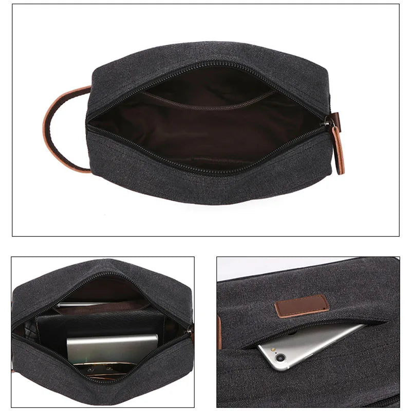 Trousse De Toilette En Toile - Théo