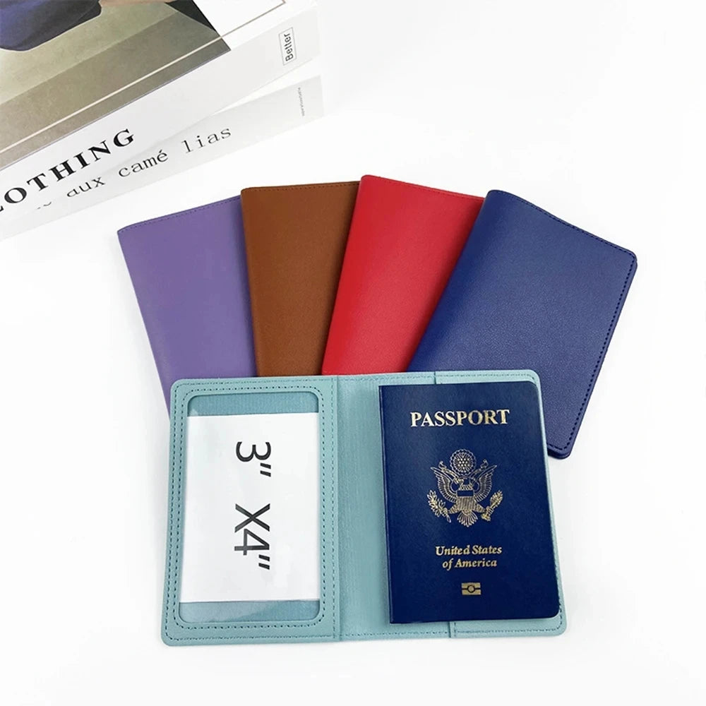 Protège Passeport Et Etiquette Valise - Léo