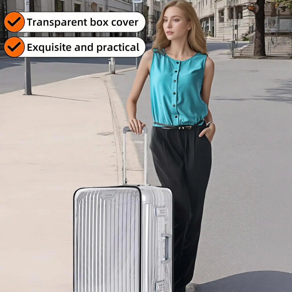 Housse De Protection Transparente Pour Valise - Tom