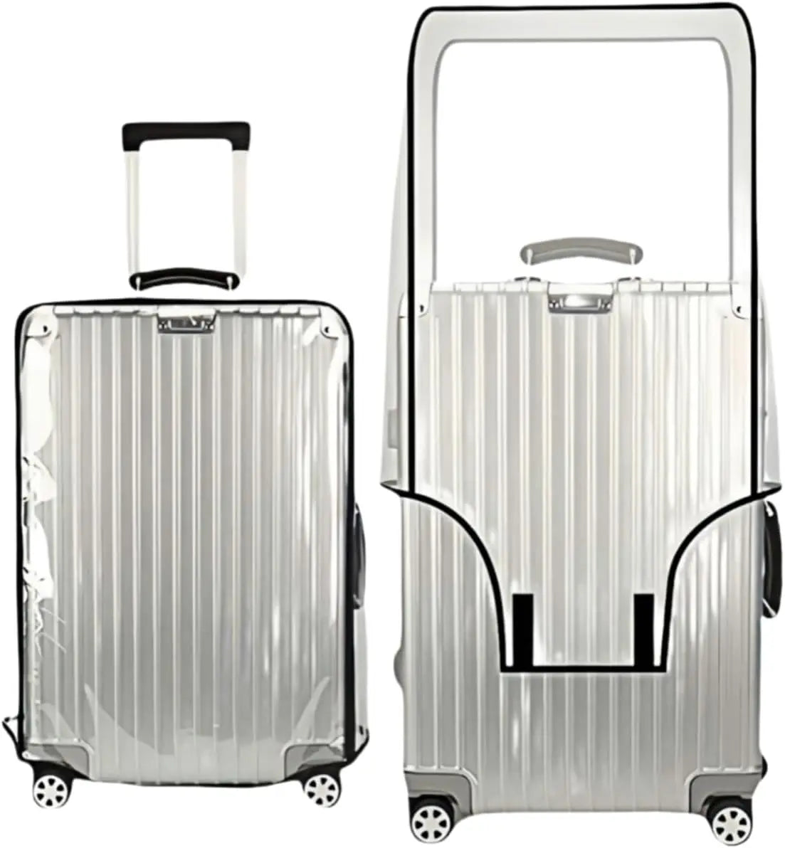 Housse De Protection Transparente Pour Valise - Tom