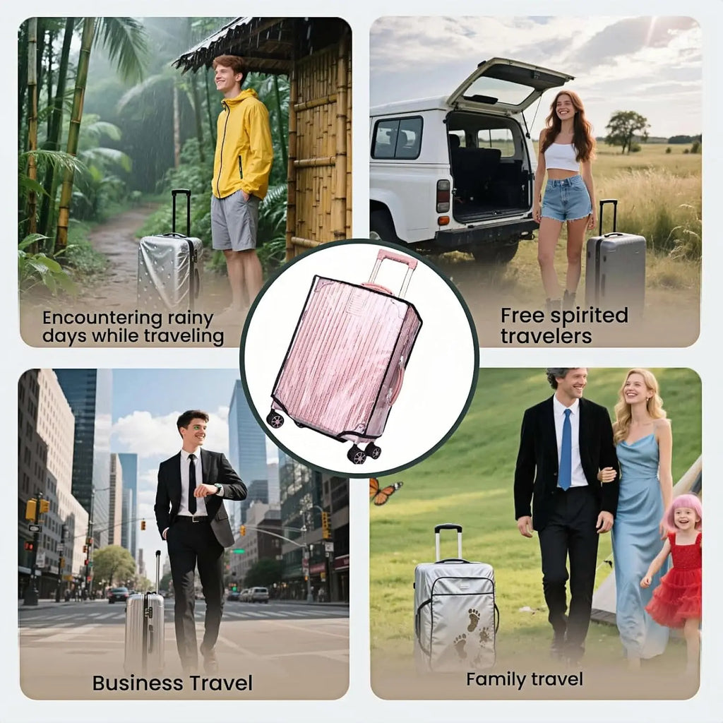 Housse De Protection Transparente Pour Valise - Tom